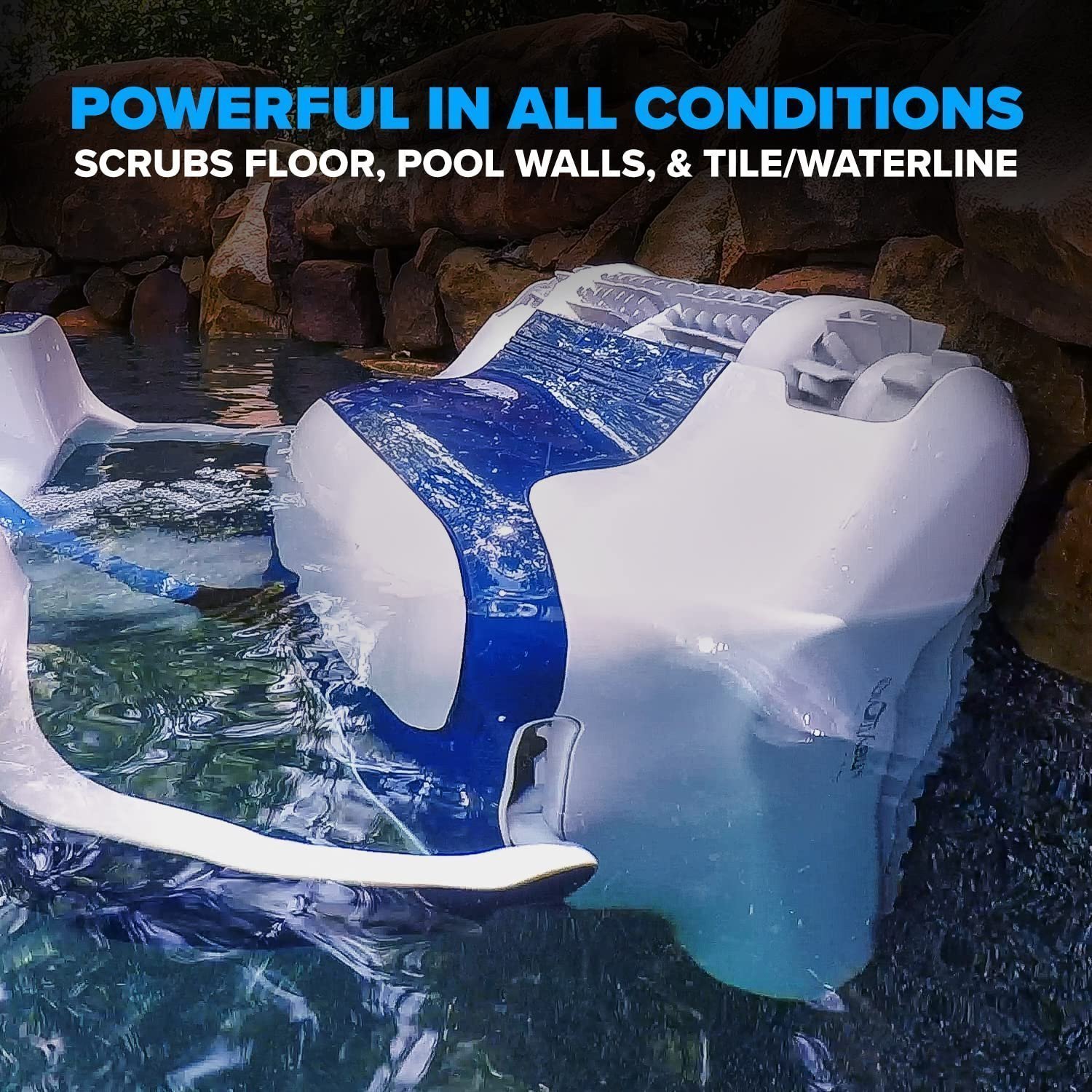 Dolphin Sigma Robotic Pool Cleaner (2024 Model) — Wi-Fi, App, Gyroscope, Weekly Timer, Waterline Cleaning & Massive Top-Loading Ultra-Fine and Standard Filters for In-Ground Swimming Pools up to 50ft - Image 5