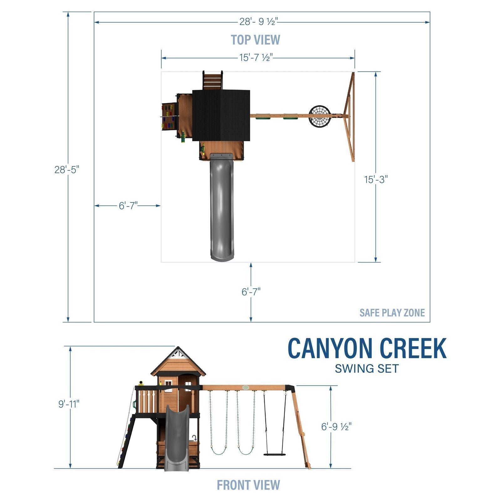 Canyon Creek Swing Set - Image 6