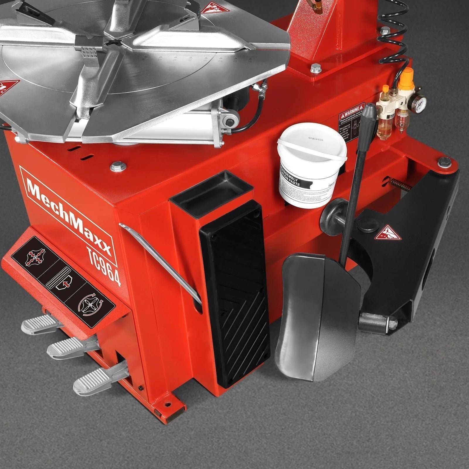 1.5 HP Swing Arm Tire Changer Wheel Changer 24″ Rim Capacity, TC964 - Image 7
