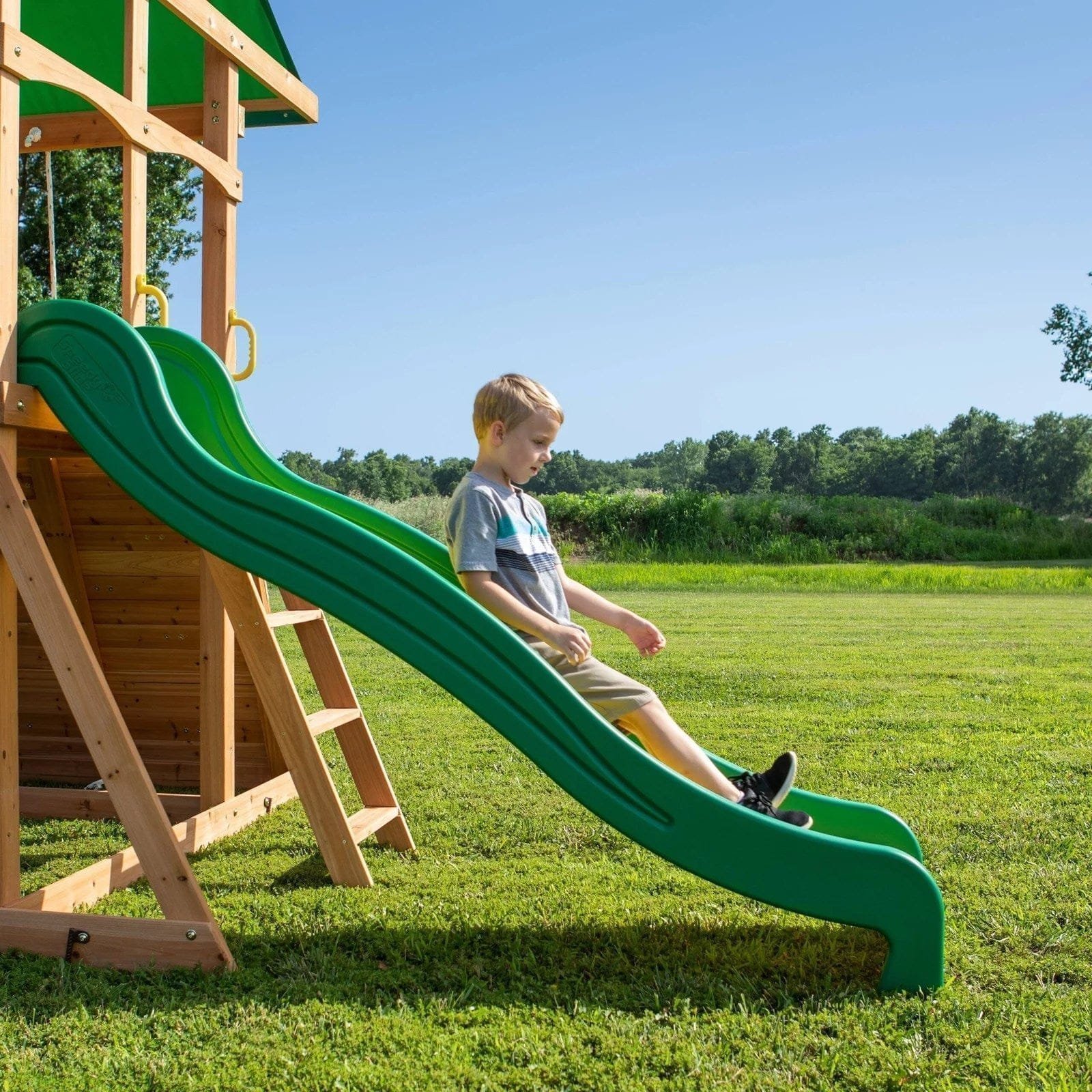 Backyard Discovery McKinley Mount Swing Set - Image 8